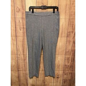 Talbots 8 Petite grey Chatham ankle pants business women’s